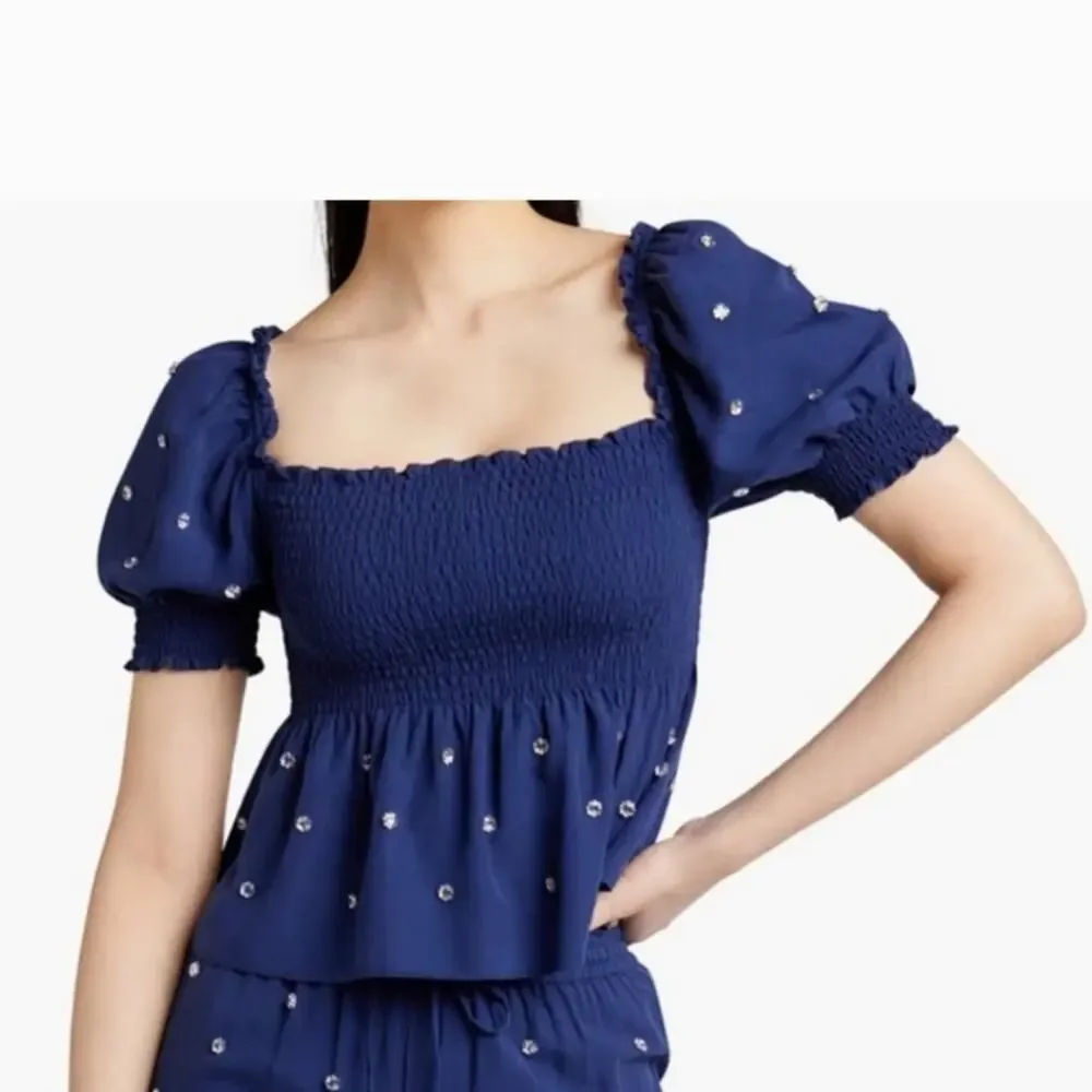 Hill House Jewel Jammie Top (S) - Picture 1 of 6
